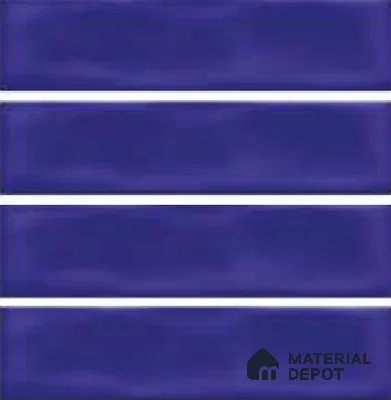 Subway Wall Tile TL 04826 AE Encanto Shade 5 Iradiant Sky 12 x 3 inch Ceramic Glossy Finish - 6.5 mm | Suitable for Highlighter Walls, Foyer, Bathroom, Kitchen Wall & Backsplashes