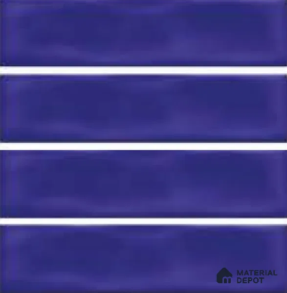 Subway Wall Tile TL 04826 AE Encanto Shade 5 Iradiant Sky 12 x 3 inch Ceramic Glossy Finish - 6.5 mm | Suitable for Highlighter Walls, Foyer, Bathroom, Kitchen Wall & Backsplashes