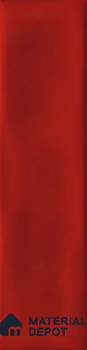 Subway Wall Tile TL 04826 AH Encanto Chilli Red 12 x 3 inch Ceramic Matte Finish - 6.5 mm | Suitable for Highlighter Walls, Foyer, Bathroom, Kitchen Wall & Backsplashes