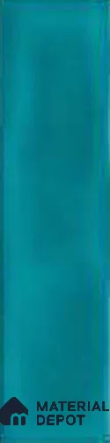 Subway Wall Tile TL 04826 AM Encanto Shade 4 Polsihed Blue 12 x 3 inch Ceramic Matte Finish - 6.5 mm | Suitable for Highlighter Walls, Foyer, Bathroom, Kitchen Wall & Backsplashes