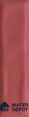 Subway Wall Tile TL 04826 J Encanto Burgundy Brown 12 x 3 inch Ceramic Glossy Finish - 6.5 mm | Suitable for Highlighter Walls, Foyer, Bathroom, Kitchen Wall & Backsplashes (Sample)
