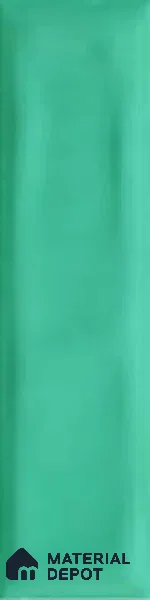 Subway Wall Tile TL 04826 K Encanto Shade 3 Turquoise Greenery 12 x 3 inch Ceramic Glossy Finish - 6.5 mm | Suitable for Highlighter Walls, Foyer, Bathroom, Kitchen Wall & Backsplashes (Sample)