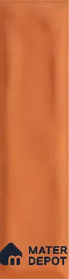 Subway Wall Tile TL 04826 L Encanto Shade 1 Emery Orange 12 x 3 inch Ceramic Glossy Finish - 6.5 mm | Suitable for Highlighter Walls, Foyer, Bathroom, Kitchen Wall & Backsplashes (Sample)