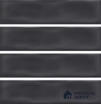 Subway Wall Tile TL 04826 N Encanto Inky Depths 12 x 3 inch Ceramic Matte Finish - 6.5 mm | Suitable for Highlighter Walls, Foyer, Bathroom, Kitchen Wall & Backsplashes (Sample)