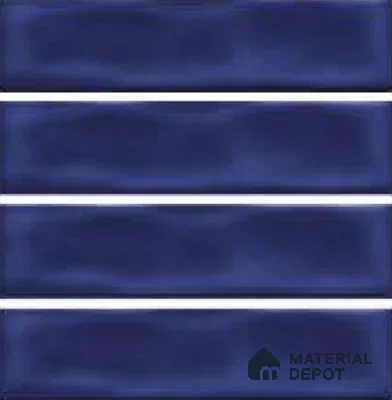Subway Wall Tile TL 04826 P Encanto Azul Navia 12 x 3 inch Ceramic Matte Finish - 6.5 mm | Suitable for Highlighter Walls, Foyer, Bathroom, Kitchen Wall & Backsplashes