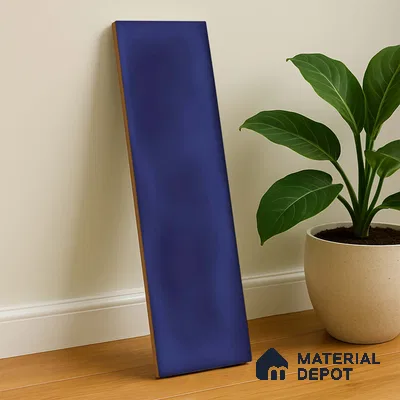 Subway Wall Tile TL 04826 P Encanto Azul Navia 12 x 3 inch Ceramic Matte Finish - 6.5 mm | Suitable for Highlighter Walls, Foyer, Bathroom, Kitchen Wall & Backsplashes