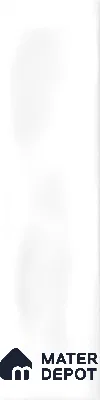 Subway Wall Tile TL 04826 S Encanto Oxford White 12 x 3 inch Ceramic Matte Finish - 6.5 mm | Suitable for Highlighter Walls, Foyer, Bathroom, Kitchen Wall & Backsplashes (Sample)