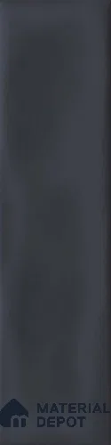 Subway Wall Tile TL 04826 V Encanto Shade 2 Black Abyss 12 x 3 inch Ceramic Glossy Finish - 6.5 mm | Suitable for Highlighter Walls, Foyer, Bathroom, Kitchen Wall & Backsplashes