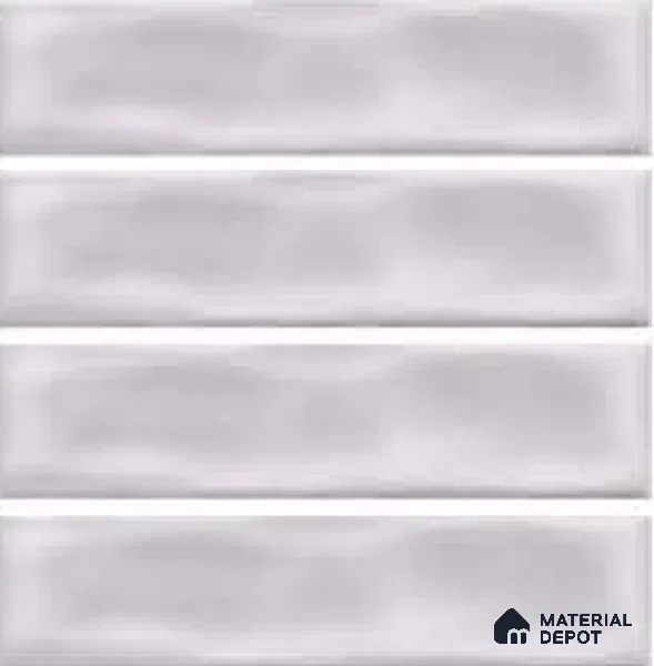 Subway Wall Tile TL 04826 Z Encanto Shade 4 Dove Knight 12 x 3 inch Ceramic Glossy Finish - 6.5 mm | Suitable for Highlighter Walls, Foyer, Bathroom, Kitchen Wall & Backsplashes (Sample)