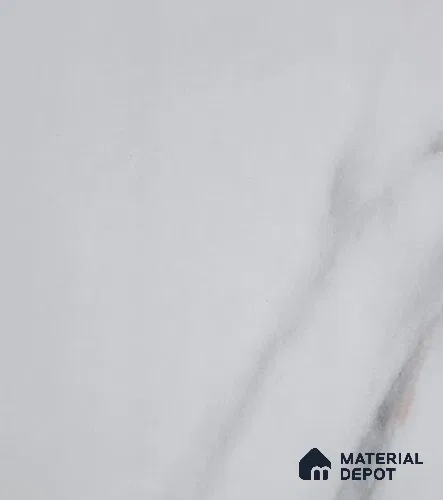 White Marble Look LM 22603 8 ft x 4 ft Texture Finish Decorative Laminate - 1 mm | Suitable for TV Unit, Wardrobe, Kitchen Cabinets
