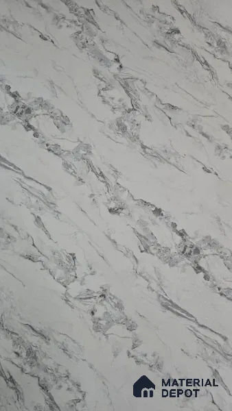 Beige Marble Look LM 22966 8 ft x 4 ft Texture Finish Decorative Laminate - 1 mm | Suitable for TV Unit, Wardrobe, Kitchen Cabinets