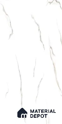 Budget Friendly Marble Floor & Wall Tile Value For Money TL 05601 Statuario Pacific 4 ft x 2 ft - Vitrified Glossy Finish -9 mm | 3 Random Design | Suitable for Living Room, Bedroom & Bathroom