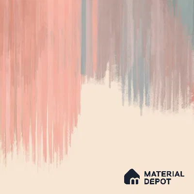 701011 - Paint Stroke | Multicolour Pastel Ombre Ikat Gradient Abstract Look Wallpaper Soft Feel (Customised Size)