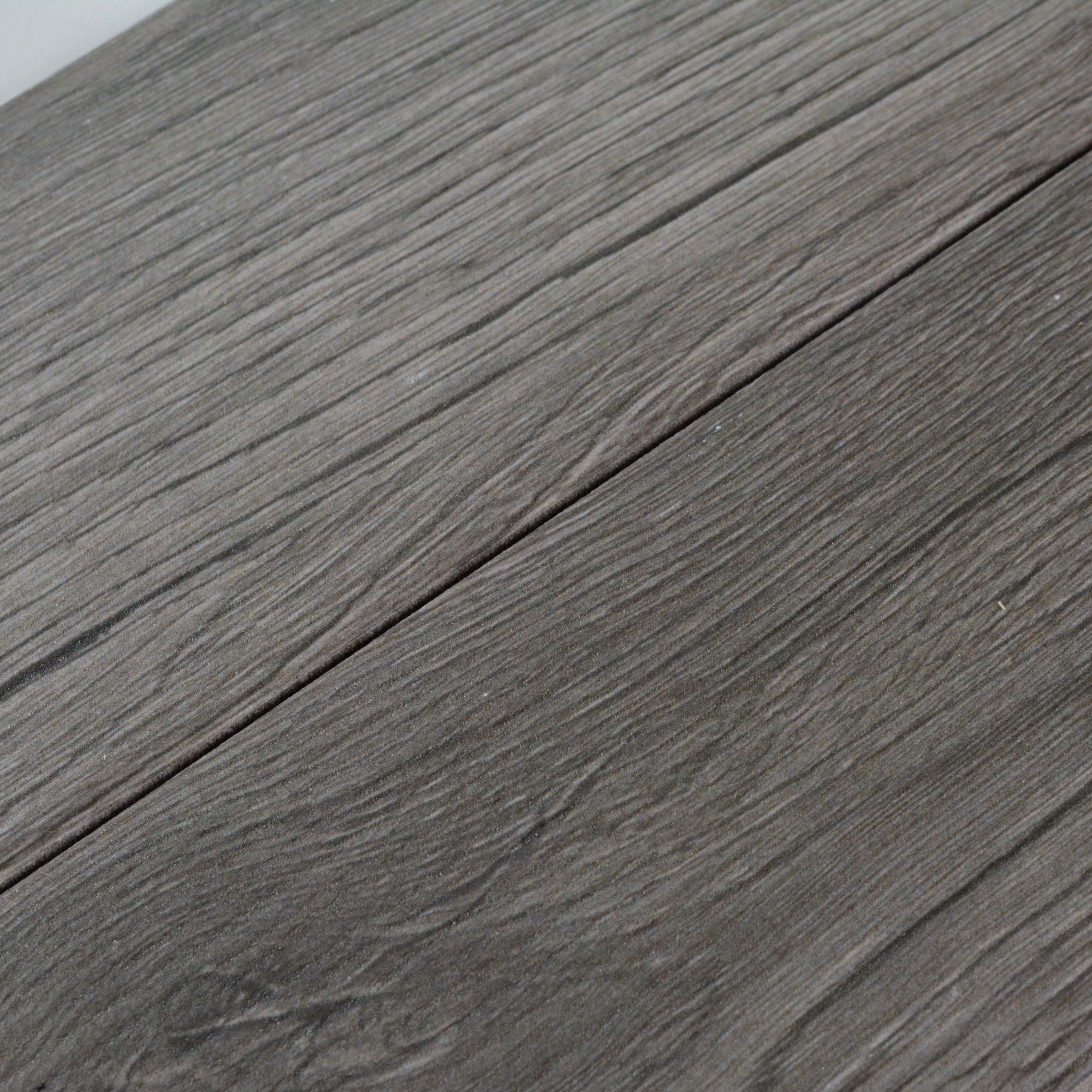 Subway Wall & Floor Tile TL 05233 P Edge Craft Dark Oak Chevron Edge 18 x 3 inch (450x80 mm) Vitrified Matte Finish - 8 mm | Random Design | Suitable for Accent / Feature Walls, Bathroom, Kitchen Wall & Backsplashes (Sample)