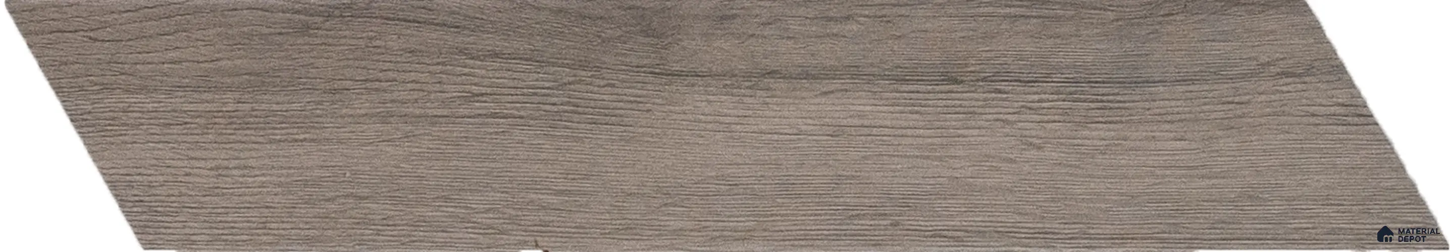 Subway Wall & Floor Tile TL 05233 Q Edge Craft Glitch Gris Chevron Edge 18 x 3 inch (450x80 mm) Vitrified Matte Finish - 8 mm | Random Design | Suitable for Accent / Feature Walls, Bathroom, Kitchen Wall & Backsplashes