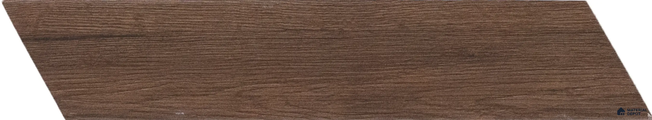 Subway Wall & Floor Tile TL 05233 R Edge Craft Thunder Tan Chevron Edge 18 x 3 inch (450x80 mm) Vitrified Matte Finish - 8 mm | Random Design | Suitable for Accent / Feature Walls, Bathroom, Kitchen Wall & Backsplashes