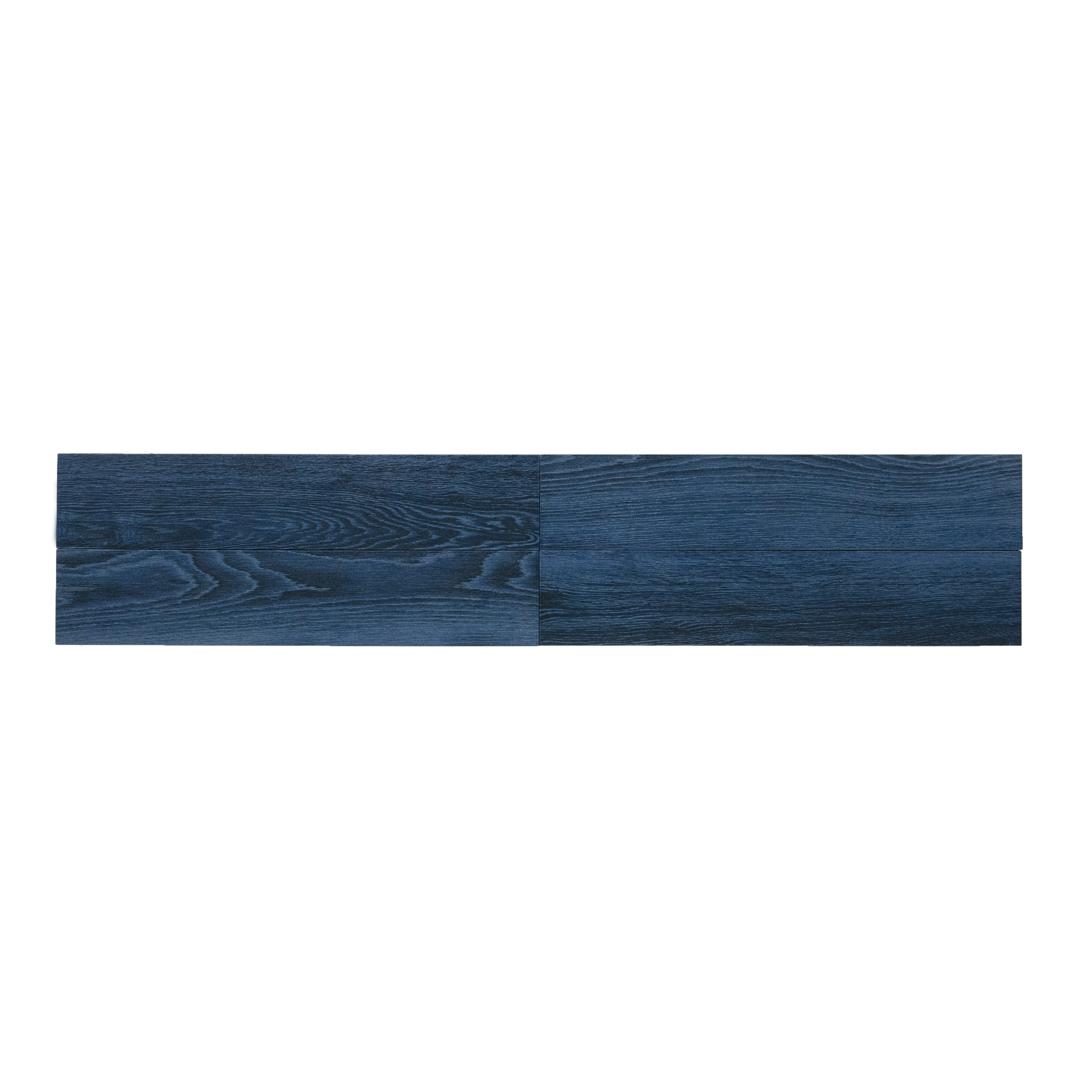 Subway Wooden Wall & Floor Tile TL 05234 Vintage Vix Rango Cobalt 20 x 4 inch Vitrified Matte Finish - 8 mm | 25 Random Faces | Suitable for Accent / Feature Walls, Bathroom, Kitchen Wall & Backsplashes (Sample)