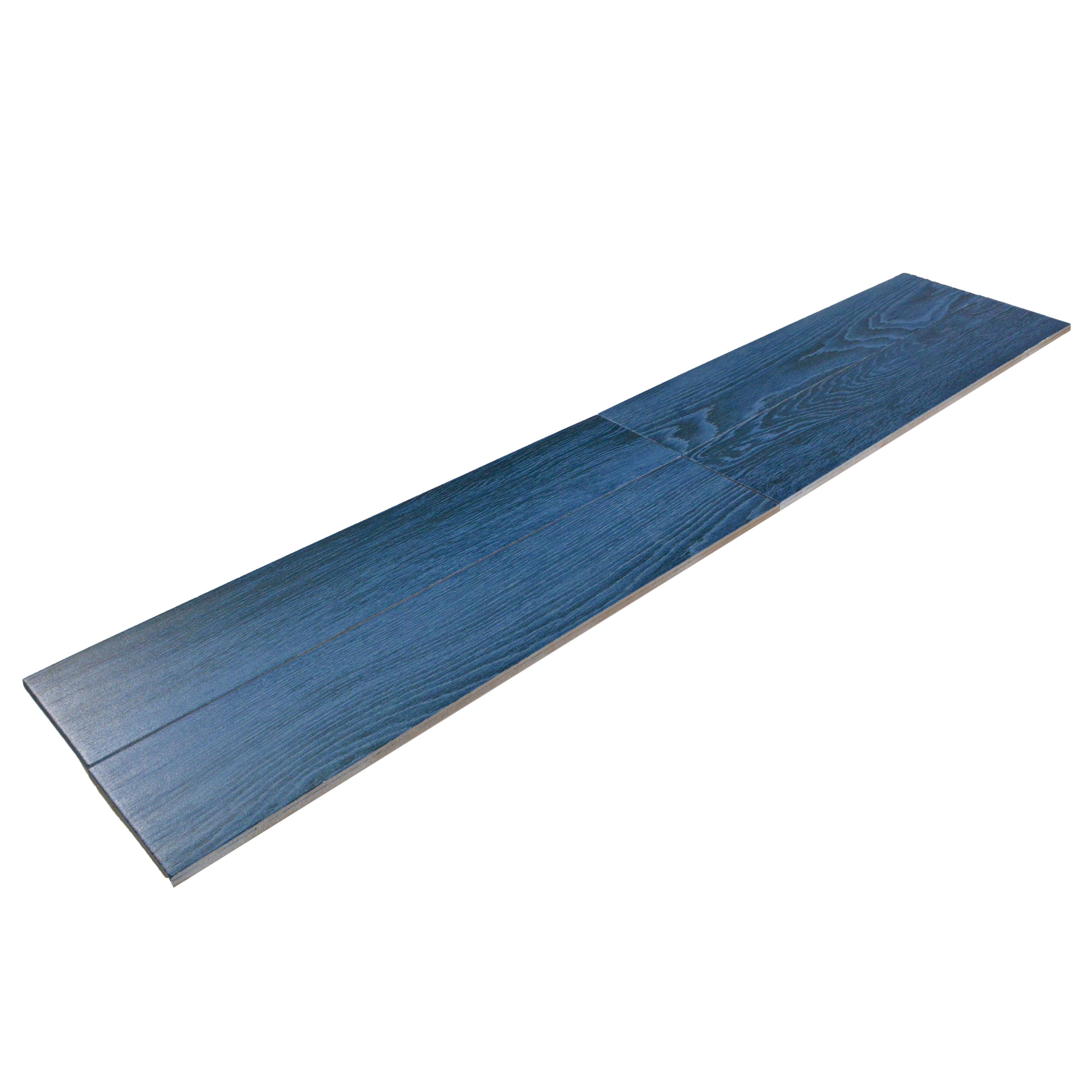 Subway Wooden Wall & Floor Tile TL 05234 Vintage Vix Rango Cobalt 20 x 4 inch Vitrified Matte Finish - 8 mm | 25 Random Faces | Suitable for Accent / Feature Walls, Bathroom, Kitchen Wall & Backsplashes (Sample)
