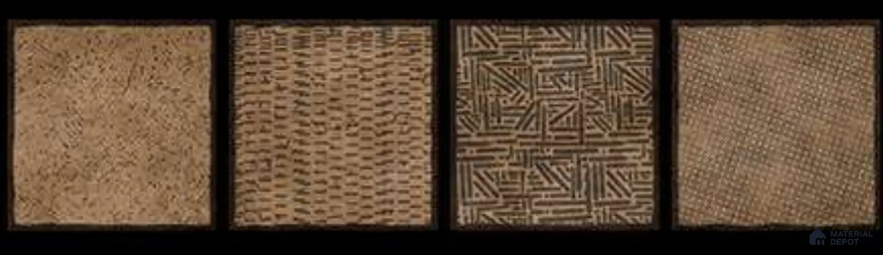 Subway Moroccan Wall & Floor Tile TL 05252 E Marrueco Burnished Brown Decor 8 x 8 inch Vitrified Matte Finish - 8 mm | Random Design | Suitable for Accent / Feature Walls, Bathroom, Kitchen Wall & Backsplashes | Please Expect a Slight Variation of Pattern