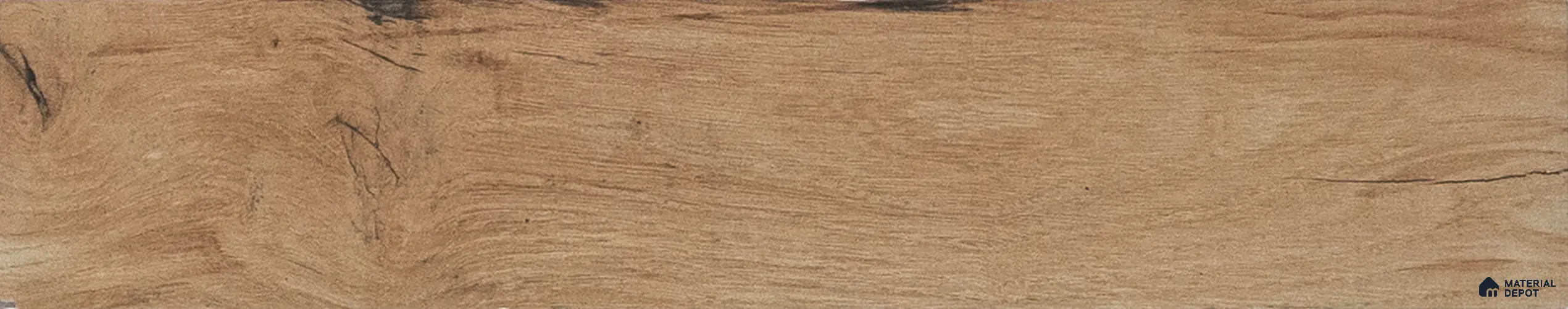 Subway Wooden Wall & Floor Tile TL 05233 J Edge Craft Driftwood Square Edge 20 x 4 inch Vitrified Matte Finish - 8 mm | 24 Random Faces | Suitable for Accent / Feature Walls, Bathroom, Kitchen Wall & Backsplashes