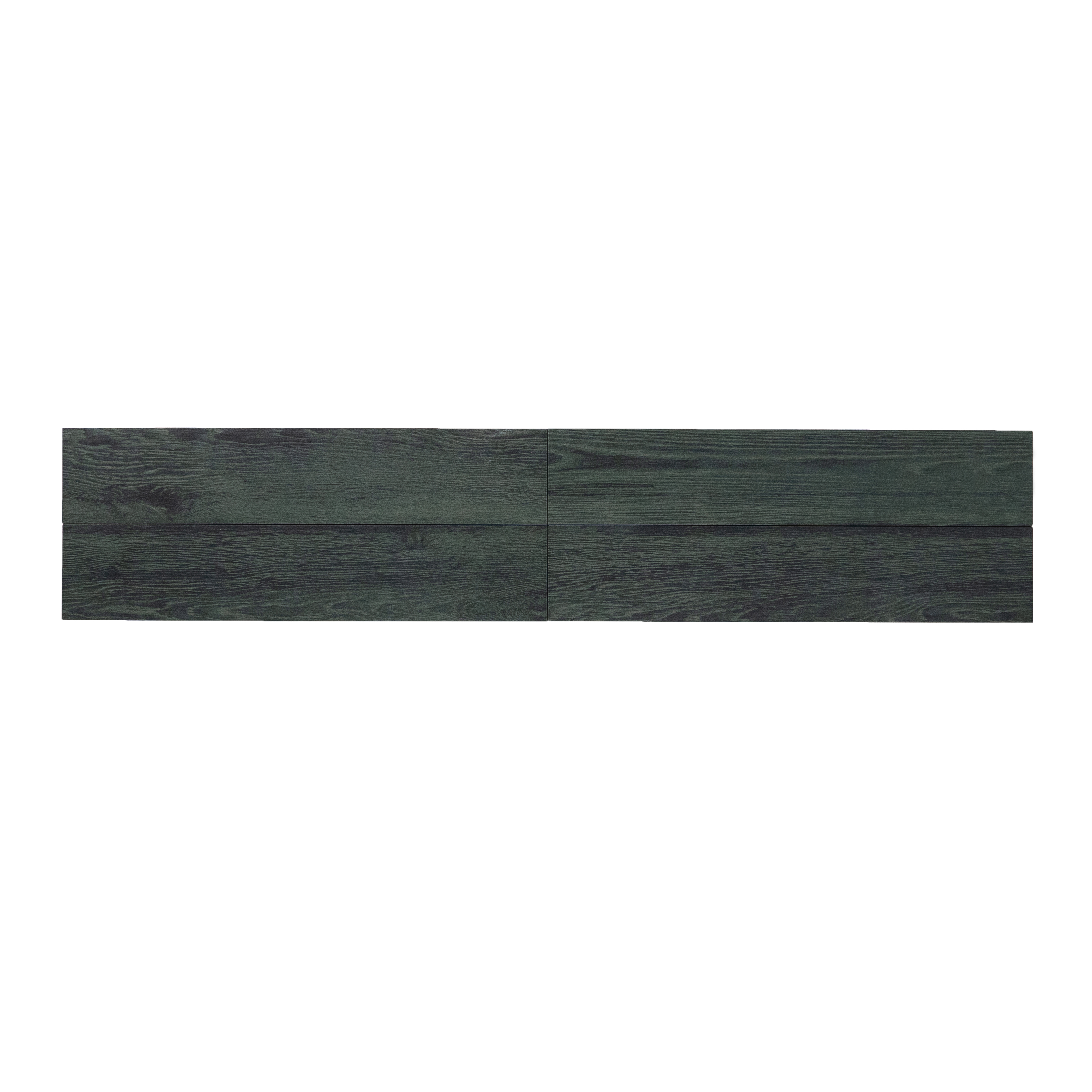 Subway Wooden Wall & Floor Tile TL 05234 C Vintage Vix Teal Tulip 20 x 4 inch Vitrified Matte Finish - 8 mm | 25 Random Faces | Suitable for Accent / Feature Walls, Bathroom, Kitchen Wall & Backsplashes (Sample)