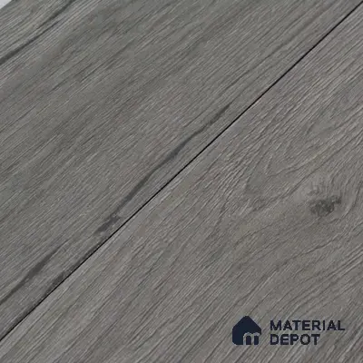 Subway Wooden Wall & Floor Tile TL 05233 F Edge Craft Dark Oak Square Edge 20 x 4 inch Vitrified Matte Finish - 8 mm | Random Design | Suitable for Accent / Feature Walls, Bathroom, Kitchen Wall & Backsplashes
