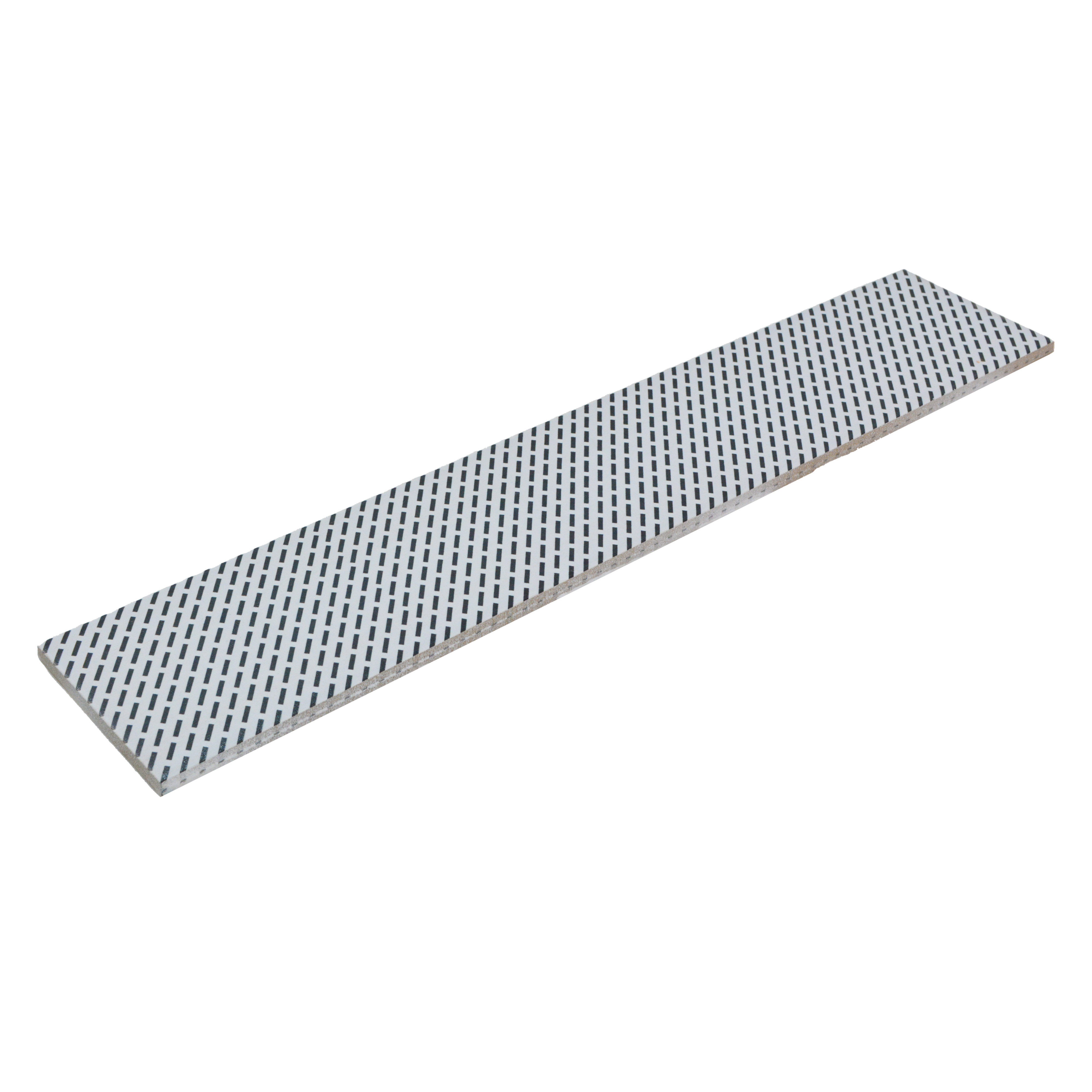 Subway Wall & Floor Tile TL 05276 Chequered Chinorie 20 x 4 inch Vitrified Matte Finish - 8 mm | 8 Random Faces | Suitable for Accent / Feature Walls, Bathroom, Kitchen Wall & Backsplashes (Sample)