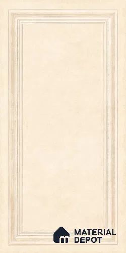 TL 12800 D Papier Crema Decor - 2 4 ft x 2 ft Vitrified Matte Finish Tile - 9 mm