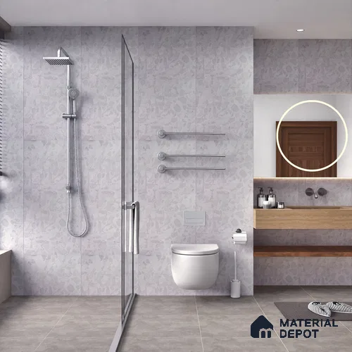 TL 04458 Paris Stone Grey 1200 x 600 mm Digital Punch Matte Finish Vitrified Tile - 9 mm