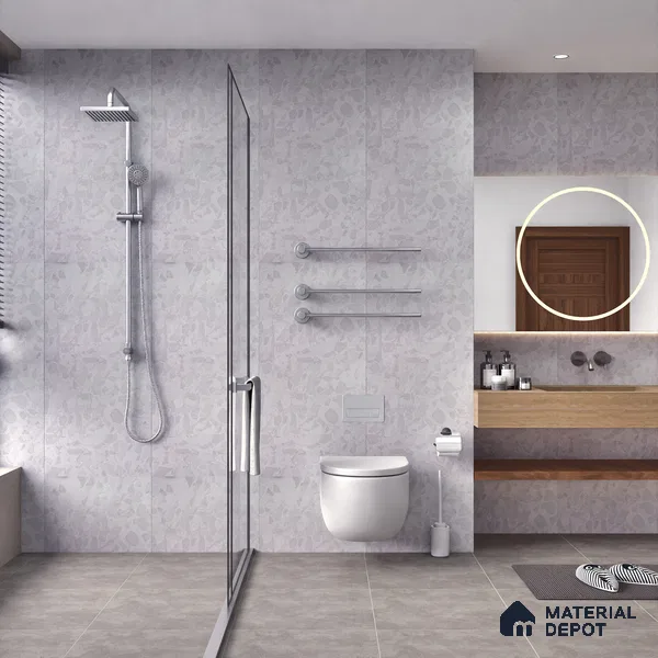 TL 04458 Paris Stone Grey 1200 x 600 mm Digital Punch Matte Finish Vitrified Tile - 9 mm (Sample)