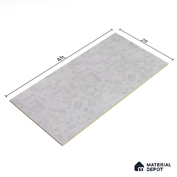 TL 04458 Paris Stone Grey 1200 x 600 mm Digital Punch Matte Finish Vitrified Tile - 9 mm (Sample)