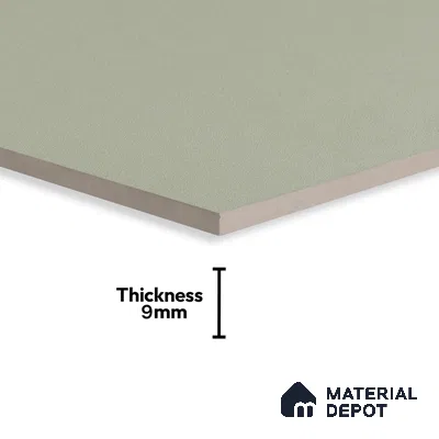TL 00705 Parrot Green Matte Finish 4 ft x 2 ft Full Body Vitrified Tile - 9 mm (Sample)