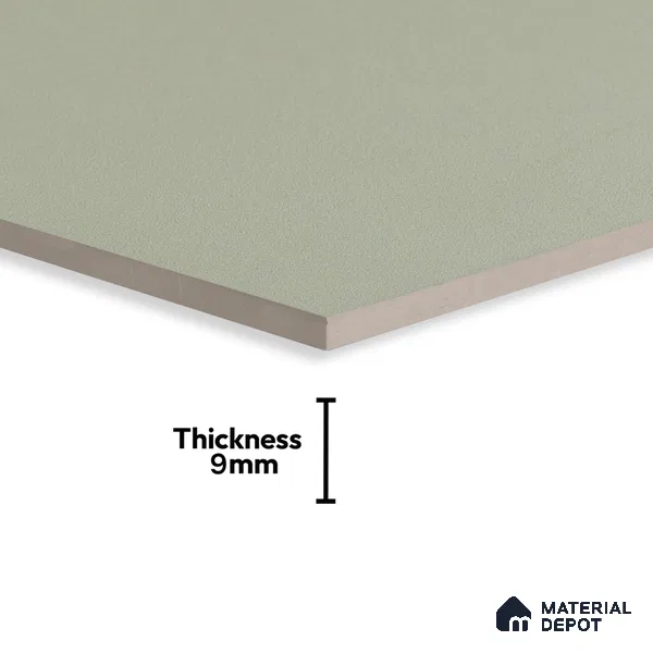 TL 00705 Parrot Green Matte Finish 4 ft x 2 ft Full Body Vitrified Tile - 9 mm (Sample)