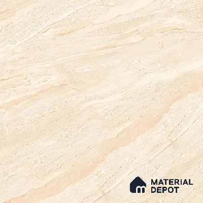 TL 02936 Pastel Cream 2 ft x 2 ft Glossy Finish Vitrified Floor & Wall Tile - 9.5 mm