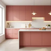 Pastel Red Laminates