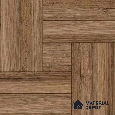 TL 06288 Pattern 1 Brown Matte Finish 2 ft x 2 ft  Tile - 9 mm