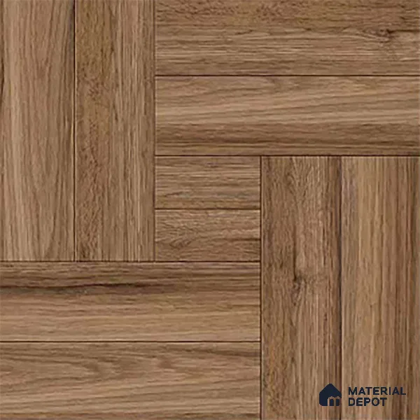 TL 06288 Pattern 1 Brown Matte Finish 2 ft x 2 ft Tile - 9 mm
