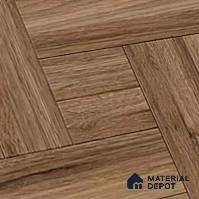 TL 06288 Pattern 1 Brown Matte Finish 2 ft x 2 ft  Tile - 9 mm
