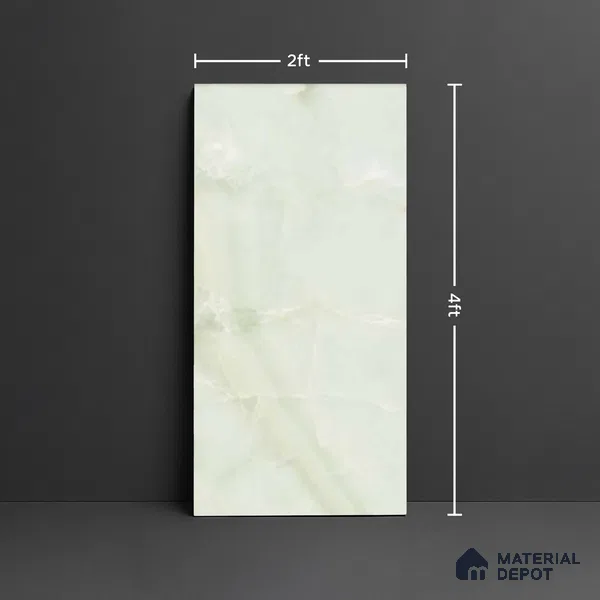 TL 01007 Pear Onyx 1200x600 mm Glossy Finish Polished Glazed Vitrified Floor & Wall Tile - 9 mm