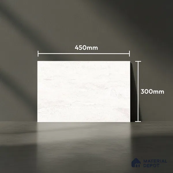 TL 01883 A Pearl Light 18 x 12 inch Glossy Finish Ceramic Wall Tile - 6 mm