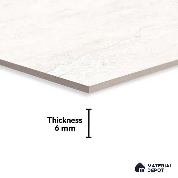 TL 01883 A Pearl Light 18 x 12 inch Glossy Finish Ceramic Wall Tile - 6 mm