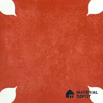 TL 06356 C Petal Red 300x300 mm Matte Finish Ceramic Tile - 7.5 mm (Sample)