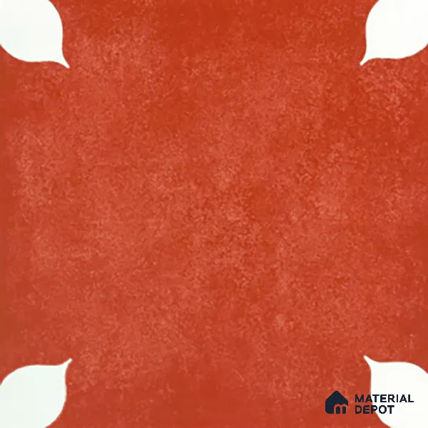TL 06356 C Petal Red 300x300 mm Matte Finish Ceramic Tile - 7.5 mm (Sample)