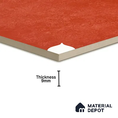 TL 06356 C Petal Red 300x300 mm Matte Finish Ceramic Tile - 7.5 mm (Sample)