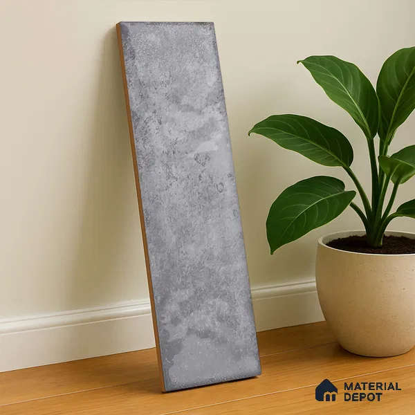 Subway Wall Tile TL 04966 D Cielo Shade 1 Armani Arcane 12 x 3 inch Ceramic Glossy Finish - 6.5 mm | Suitable for Highlighter Walls, Foyer, Bathroom, Kitchen Wall & Backsplashes (Sample)