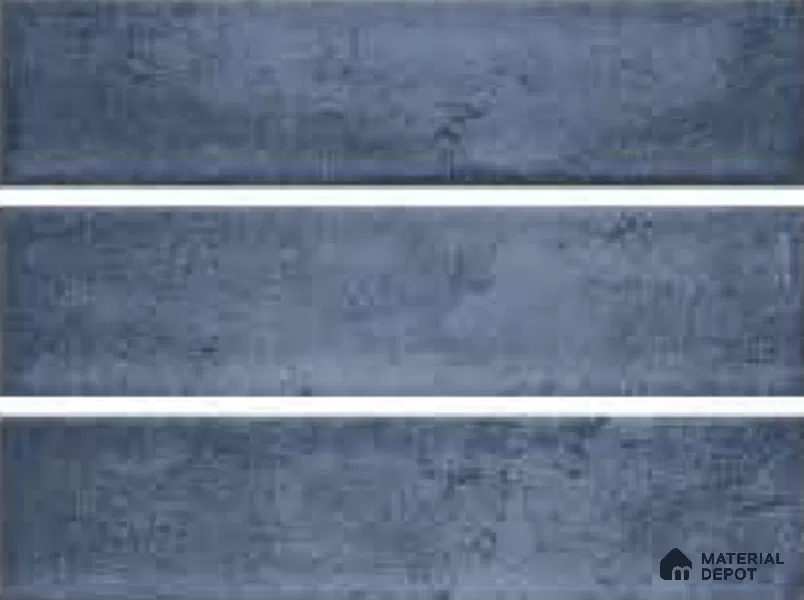 Subway Wall Tile TL 04966 F Cielo Shade 1 Deep Aqua Blue 12 x 3 inch Ceramic Glossy Finish - 6.5 mm | Suitable for Highlighter Walls, Foyer, Bathroom, Kitchen Wall & Backsplashes (Sample)