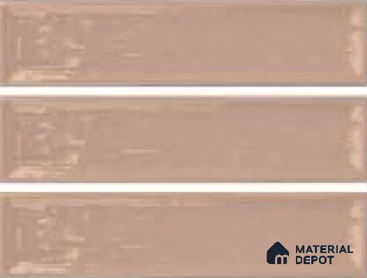 Subway Wall Tile TL 04966 G Cielo Shade 3 Peruvian Clay 12 x 3 inch Ceramic Glossy Finish - 6.5 mm | Suitable for Highlighter Walls, Foyer, Bathroom, Kitchen Wall & Backsplashes (Sample)