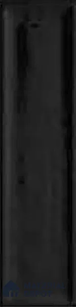 Subway Wall Tile TL 04966 J Cielo Shade 1 Park Hill Black 12 x 3 inch Ceramic Glossy Finish - 6.5 mm | Suitable for Highlighter Walls, Foyer, Bathroom, Kitchen Wall & Backsplashes