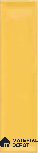 Subway Glossy Finish Yellow Ceramic Wall Tile | TL 04966 M 1 ft x 3 inch - 6.5 mm | Suitable For Bathroom, Kitchen Backsplash & Restaurant