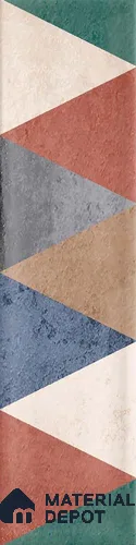 Subway Wall Tile TL 04966 P Cielo Trigon Decor 12 x 3 inch Ceramic Glossy Finish - 6.5 mm | Suitable for Highlighter Walls, Foyer, Bathroom, Kitchen Wall & Backsplashes